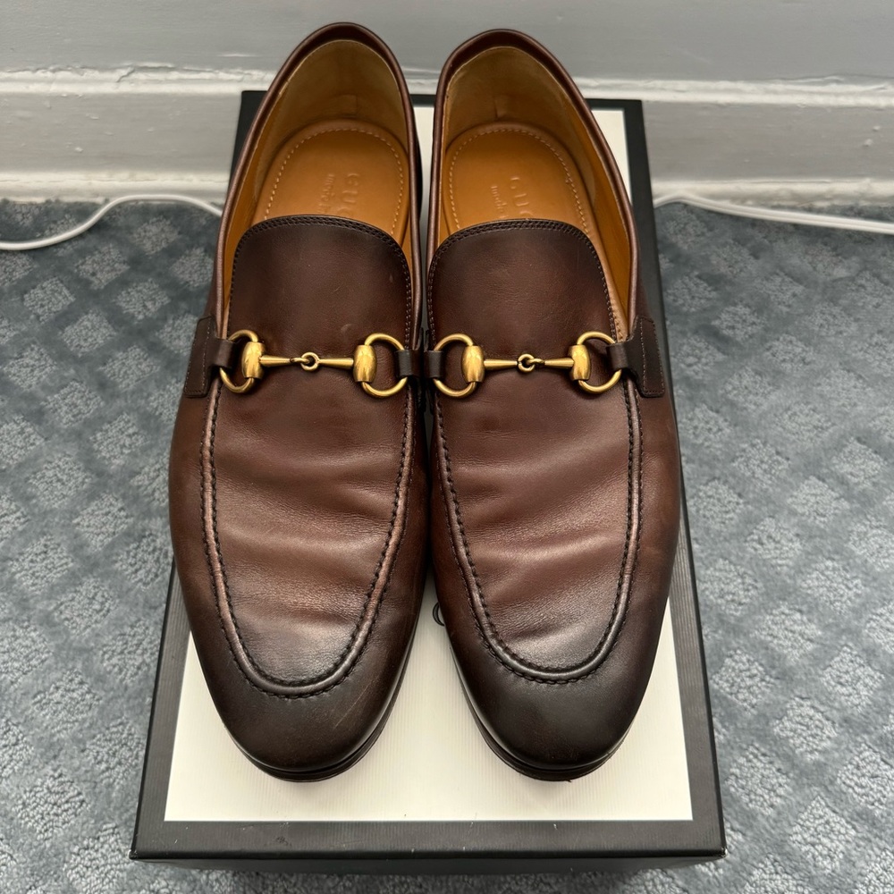 Gucci Men’s Jordaan Leather Loafer
